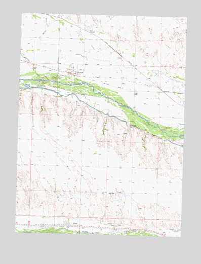 Keystone, NE USGS Topographic Map