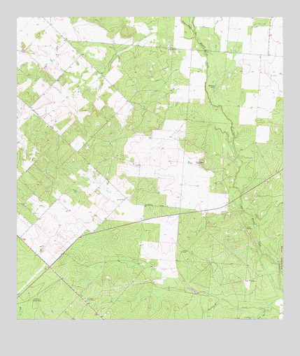 Keystone Ranch, TX USGS Topographic Map