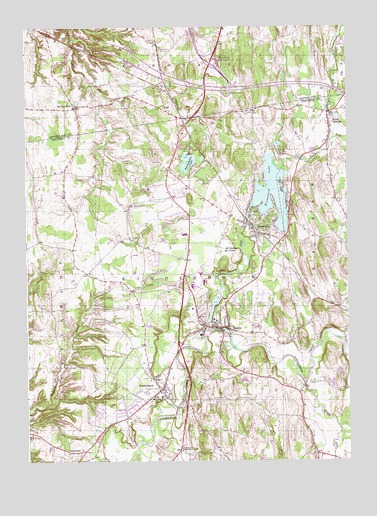 Kinderhook, NY USGS Topographic Map