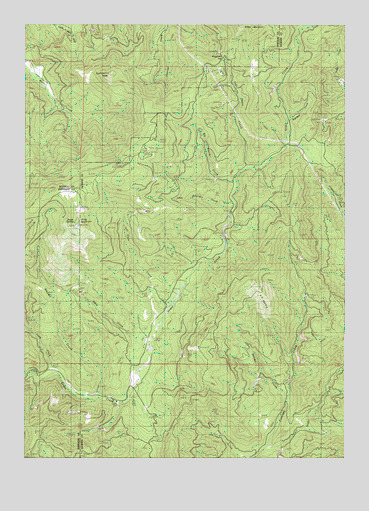 King Mountain, OR USGS Topographic Map