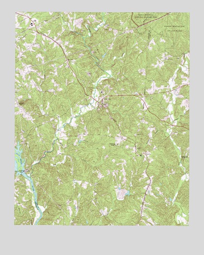 Kings Creek, SC USGS Topographic Map