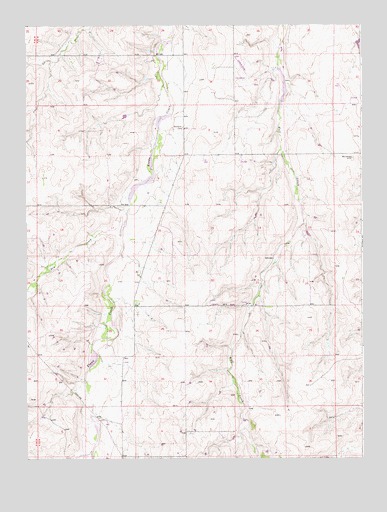 Kiowa NW, CO USGS Topographic Map