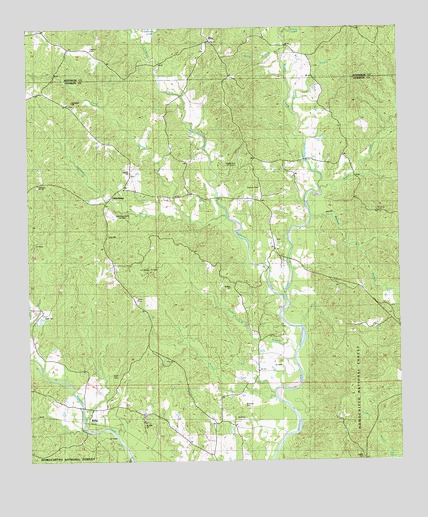 Kirby, MS USGS Topographic Map