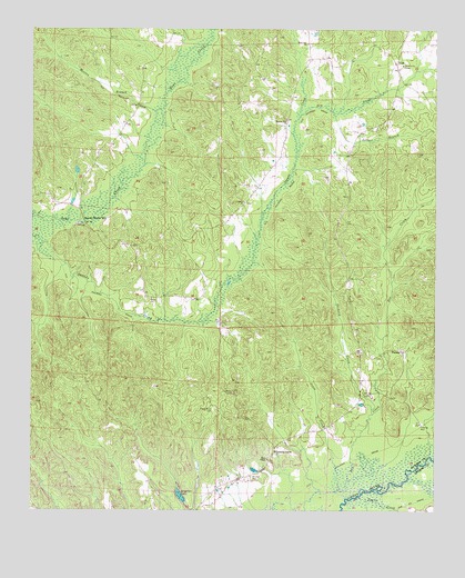Kirk, AL USGS Topographic Map