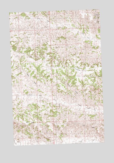 Kirkendal Flat, MT USGS Topographic Map