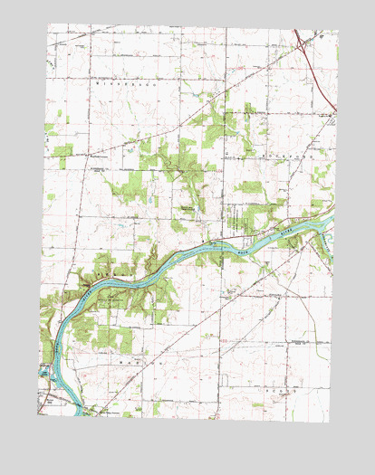 Kishwaukee, IL USGS Topographic Map