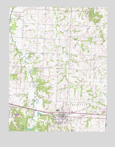 Knob Noster, MO USGS Topographic Map
