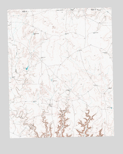 Knoblaw, TX USGS Topographic Map