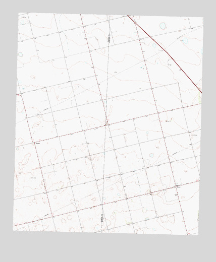 Knott, TX USGS Topographic Map
