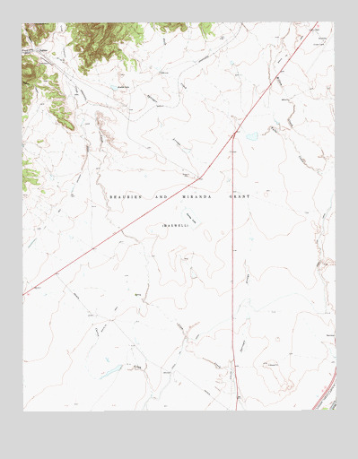 Koehler, NM USGS Topographic Map