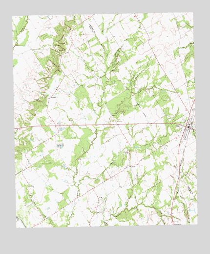 Kosse West, TX USGS Topographic Map