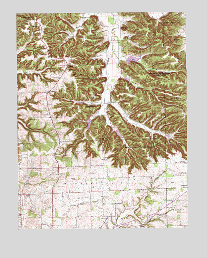 Kossuth, IN USGS Topographic Map
