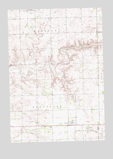 Kranzburg, SD USGS Topographic Map