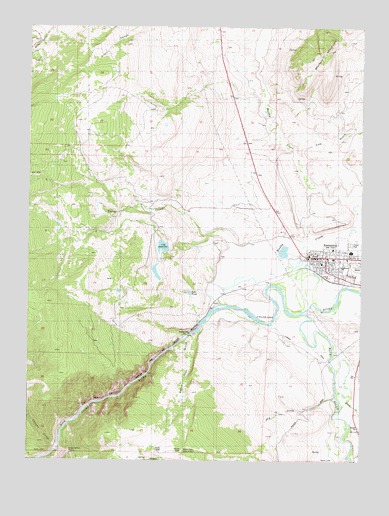 Kremmling, CO USGS Topographic Map