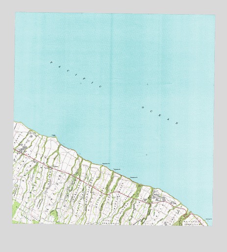 Kukaiau, HI USGS Topographic Map