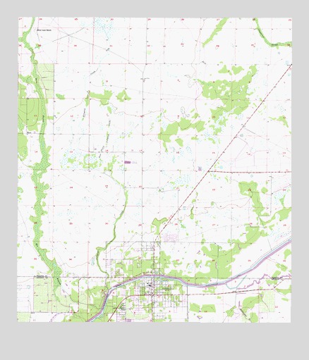 La Belle, FL USGS Topographic Map