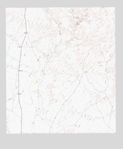 La Boquilla, TX USGS Topographic Map