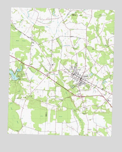 La Grange, NC USGS Topographic Map