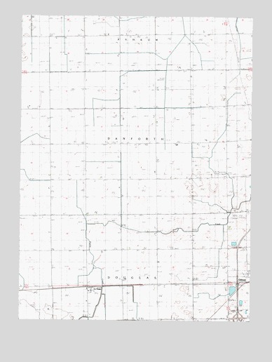 La Hogue, IL USGS Topographic Map