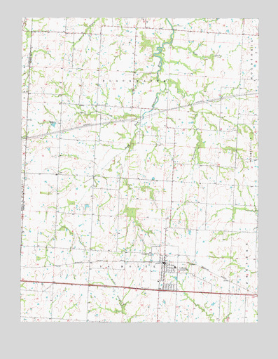 La Monte, MO USGS Topographic Map