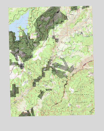 La Porte, CA USGS Topographic Map