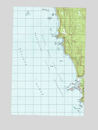 La Push, WA USGS Topographic Map