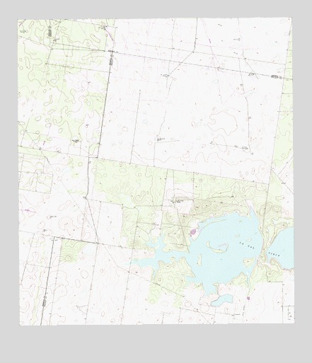 La Sal Vieja, TX USGS Topographic Map