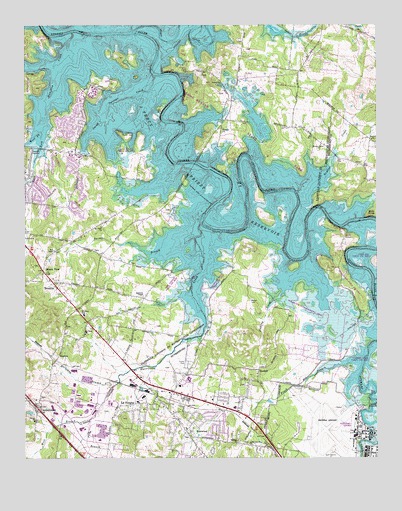 La Vergne, TN USGS Topographic Map