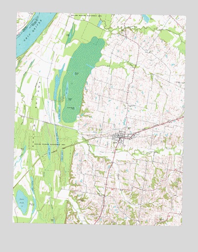 Barlow, KY USGS Topographic Map