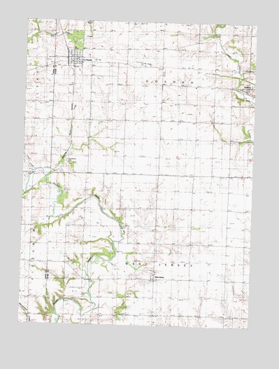 Lafayette, IL USGS Topographic Map