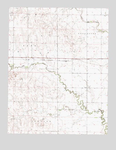 Laird, KS USGS Topographic Map