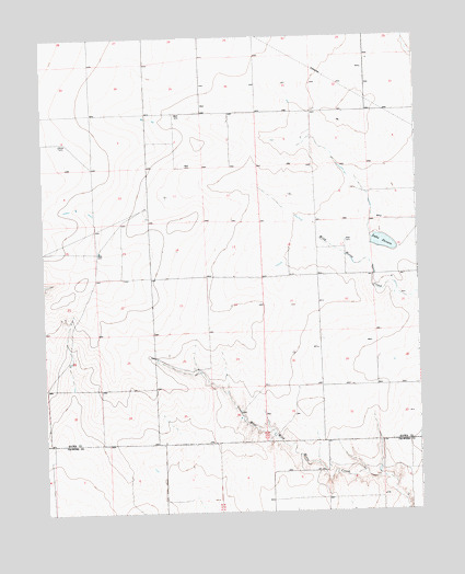 Lake Devore, CO USGS Topographic Map