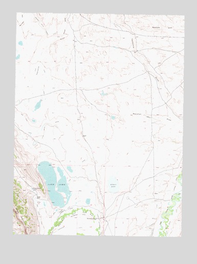 Lake John, CO USGS Topographic Map