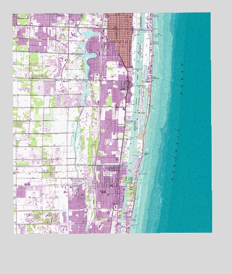 palm beach county elevation map Lake Worth Fl Topographic Map Topoquest palm beach county elevation map
