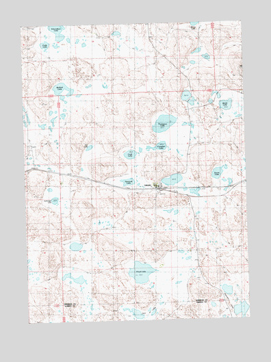Lakeside, NE USGS Topographic Map