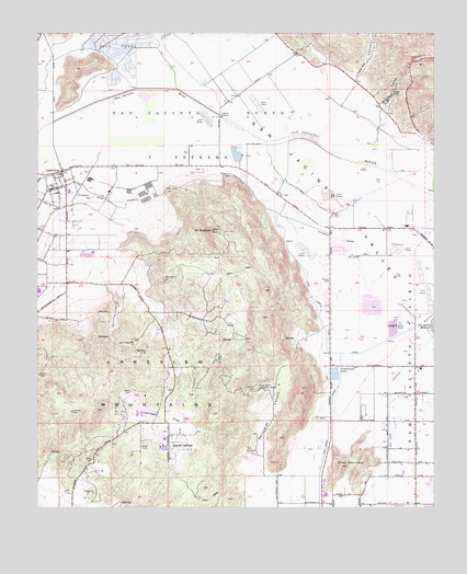Lakeview, CA USGS Topographic Map