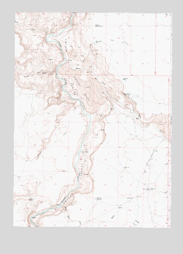Lambert Rocks, OR USGS Topographic Map