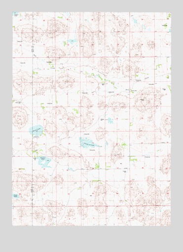 Lambs Lake, NE USGS Topographic Map