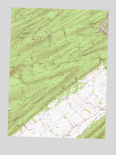 Barrville, PA USGS Topographic Map