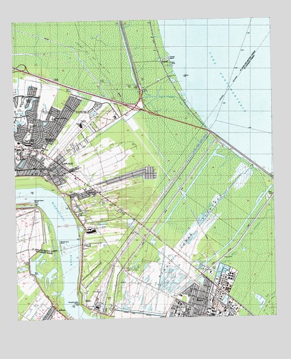 Laplace, LA USGS Topographic Map