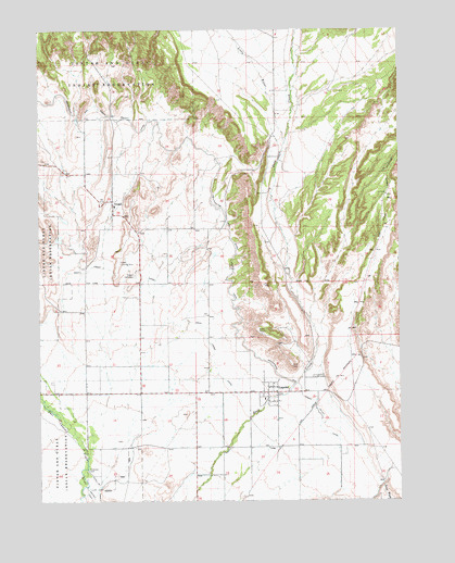Lapoint, UT USGS Topographic Map