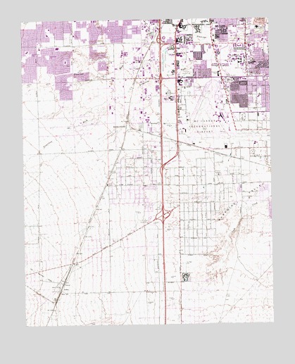 Las Vegas SW, NV USGS Topographic Map