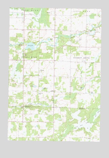 Lastrup NW, MN USGS Topographic Map