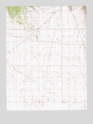 Bartine Ranch NE, NV USGS Topographic Map