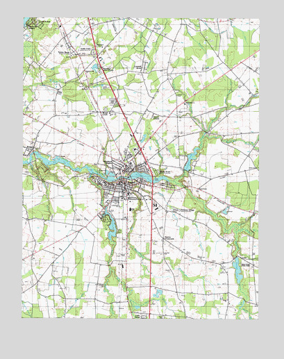 Laurel, DE USGS Topographic Map