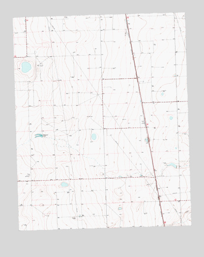 Lautz, TX USGS Topographic Map