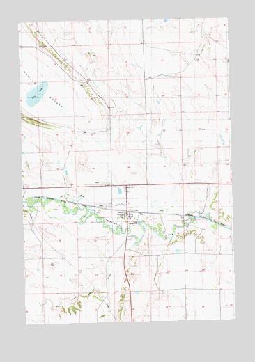 Lavina, MT USGS Topographic Map