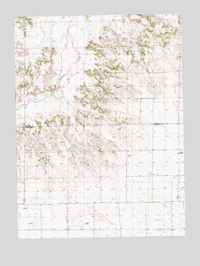 Lawrence Fork, NE USGS Topographic Map