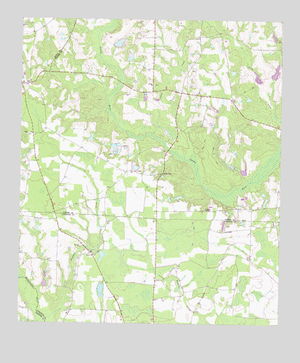 Lax, GA USGS Topographic Map