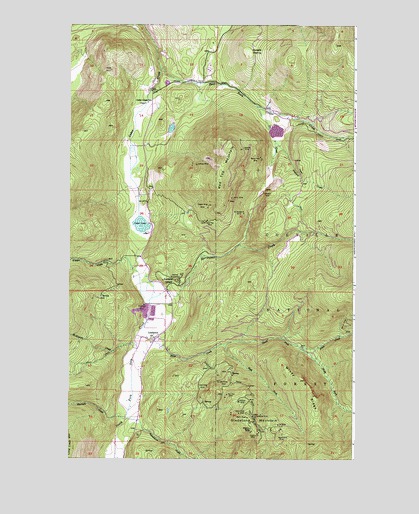 Leadpoint, WA USGS Topographic Map